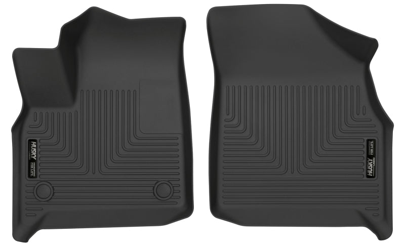 Husky Liners WeatherBeater Black Front Floor Liners for 2018 Buick Enclave - OneFastShop