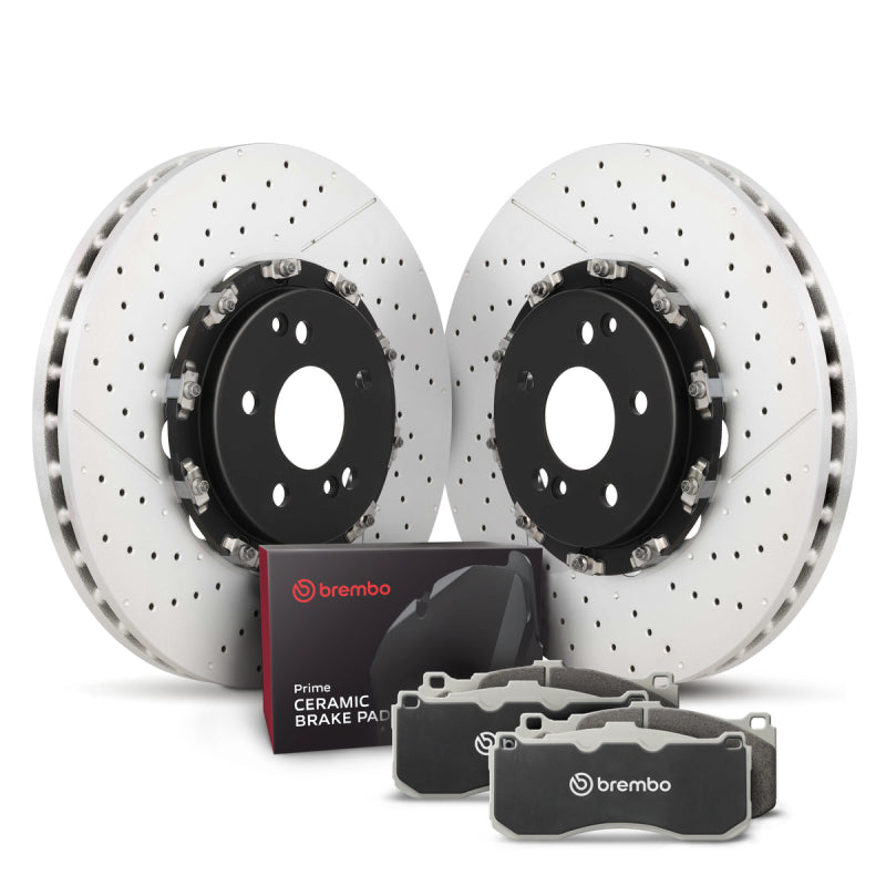 Brembo OE Front Disc Brake Kit for 11-18 Nissan GT-R - OneFastShop