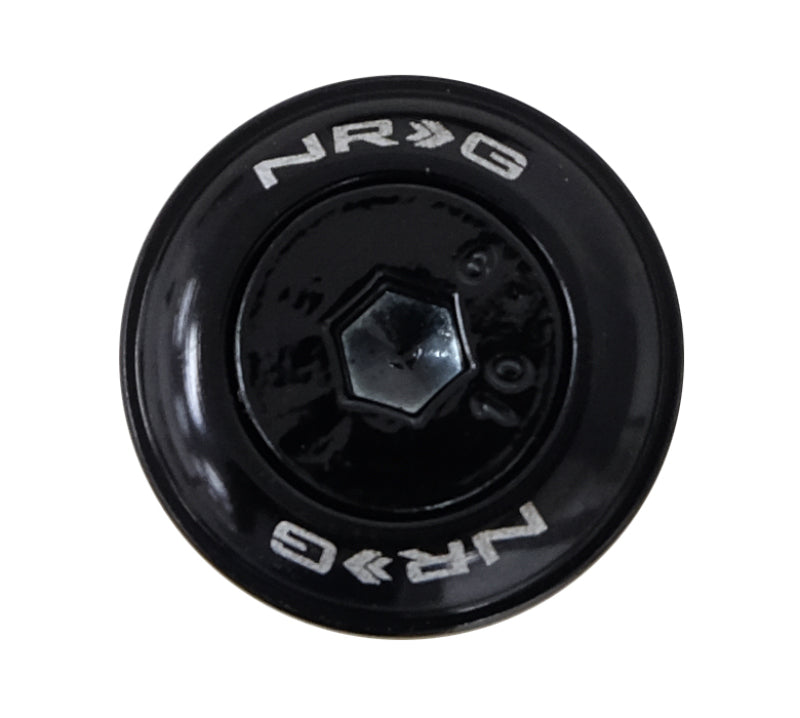 NRG Fender Washer Kit With Color Matched M6 Bolt Rivets (Black) - Set Of 10