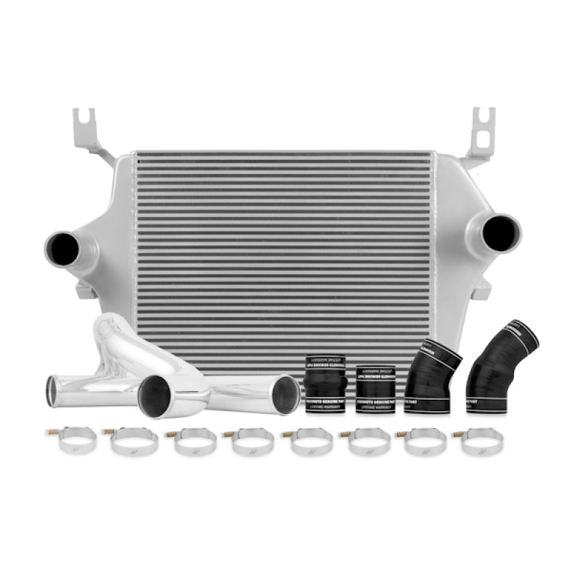 Mishimoto Intercooler Kit with Pipes (Silver) - Ford 6.0L Powerstroke 2003-2007, image 3