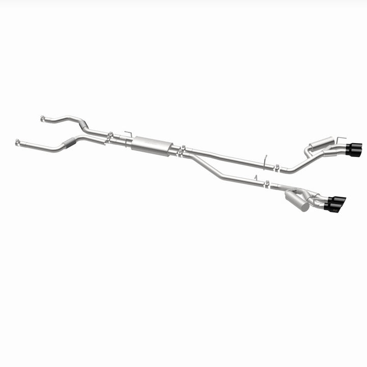 MagnaFlow 20-21 Ford Explorer 3.0L V6 Cat-Back Exhaust - Black Chrome Tips