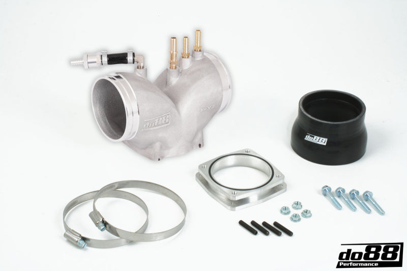 do88 Intake Plenum for OEM 74mm Throttle Body - Porsche 911 Turbo (997.1) 2007-2009