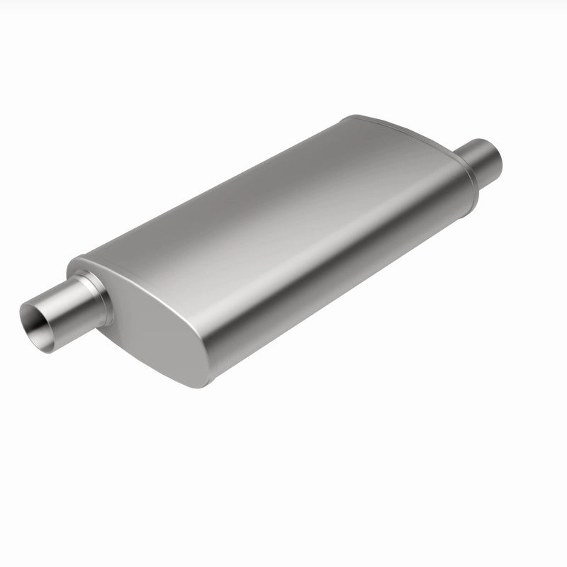 MagnaFlow Stainless Steel Muffler 4X9 Oval 18" - Chevy/GMC - Enhanced Performance