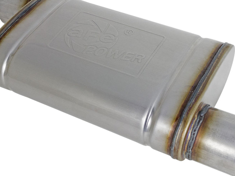 aFe Vulcan Series 3 Inch-2-1/2 Inch 304 SS Cat-Back 2020 Jeep Gladiator (JT) V6-3.6L With Black Tips