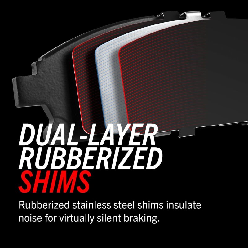 PowerStop Z16 Evolution Ceramic Rear Brake Pads for 2019 BMW 330i
