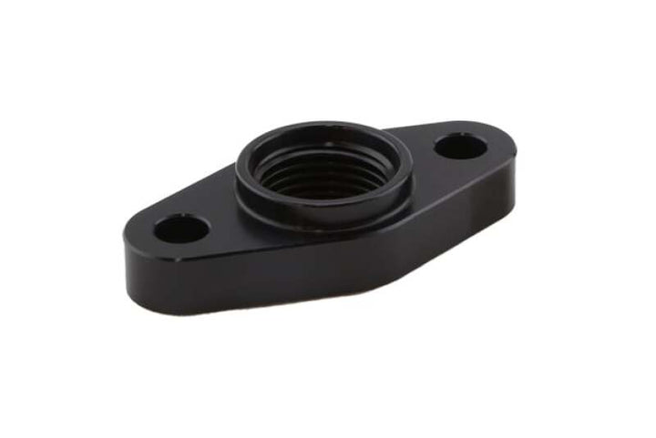 Turbosmart Billet Turbo Drain Adapter with Silicon O-Ring 52mm - T3/T4 Style Fit - OneFastShop