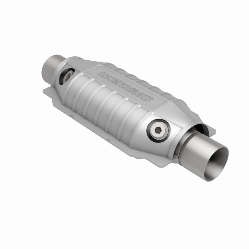 MagnaFlow Conv Univ 2.25 Dual O2 Boss - Easy Install