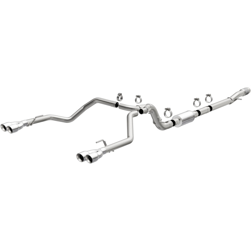 MagnaFlow Chevrolet Silverado 1500 2019 Quad Exit Polished Stainless Cat-Back Exhaust