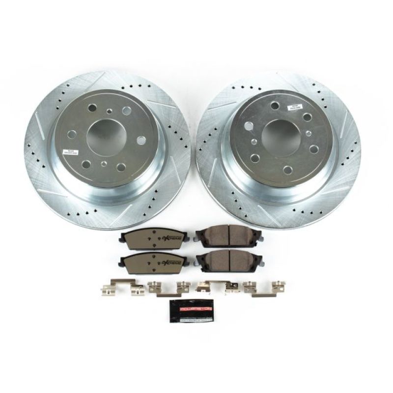 PowerStop Z36 Truck & Tow Brake Kit for 15-19 Cadillac Escalade Rear - OneFastShop