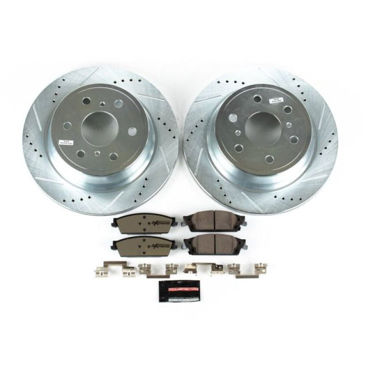 PowerStop Z36 Truck & Tow Brake Kit for 15-19 Cadillac Escalade Rear - OneFastShop