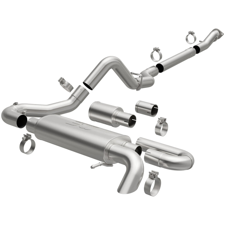 Magnaflow Overland Series Cat-Back Exhaust for 2021-2025 Ford Bronco L4 2.3L - OneFastShop
