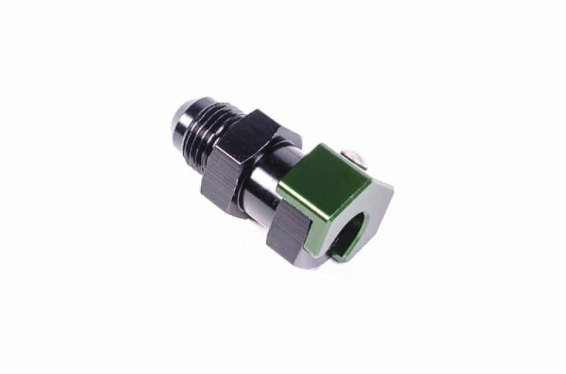 Radium Engineering 3/8in SAE Female to 6AN Male Low Profile Fitting - OneFastShop