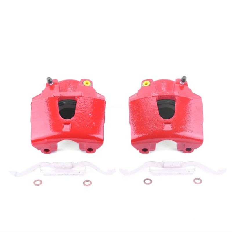 Power Stop 00-02 Dodge Dakota Front Red Calipers Without Brackets - Pair