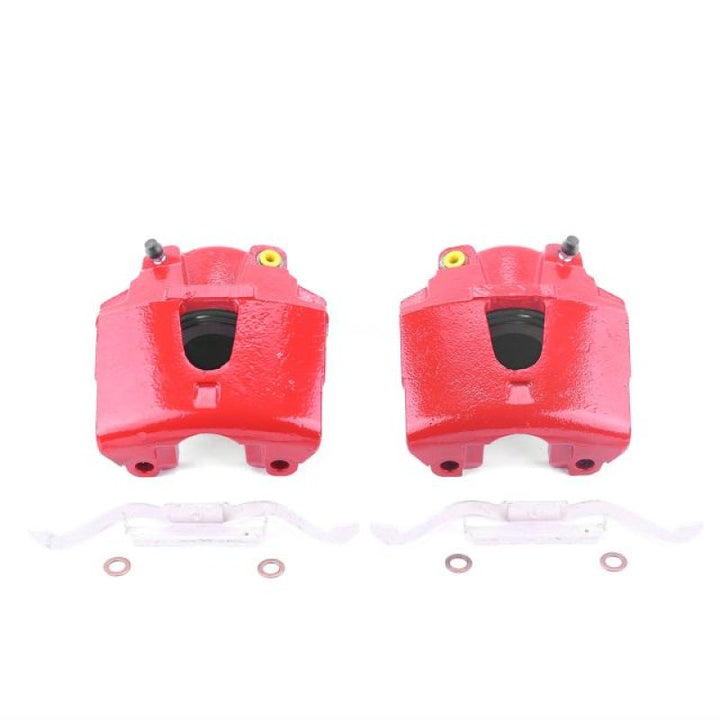 Power Stop 00-02 Dodge Dakota Front Red Calipers Without Brackets - Pair