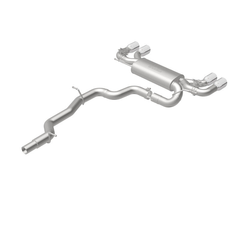 MagnaFlow Exhaust System for 2015-2017 VW Golf R - Polished SS Quad Tips