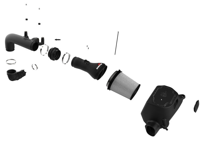 aFe Momentum GT Cold Air Intake System with Pro DRY S Filter for GMC Canyon L4 2.7L (t) 23-24