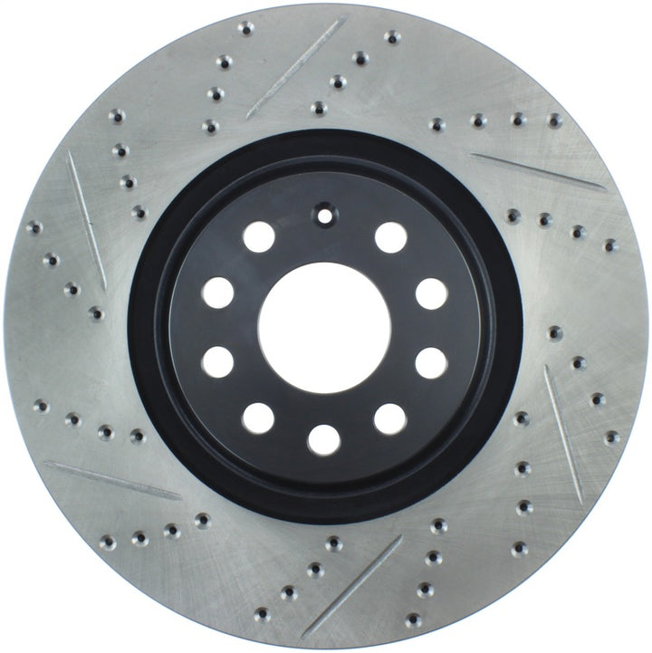 StopTech Slotted & Drilled Sport Brake Rotor for Audi A3 Q3 S3 Volkswagen Arteon Golf GTI Jetta Tiguan - OneFastShop