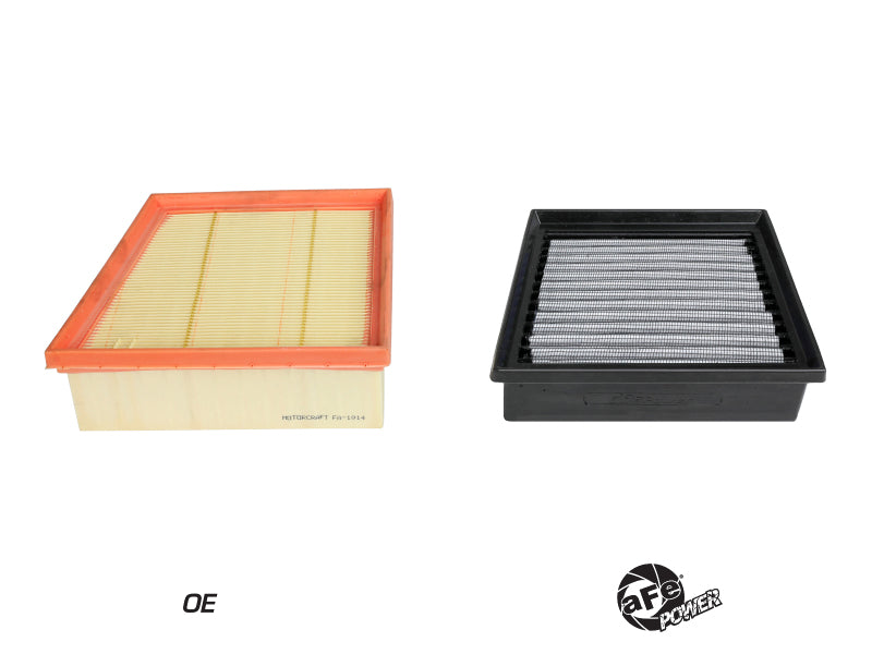 AFe MagnumFLOW Pro DRY S OE Replacement Filter for 14-19 Ford Fiesta 1.6L Turbo
