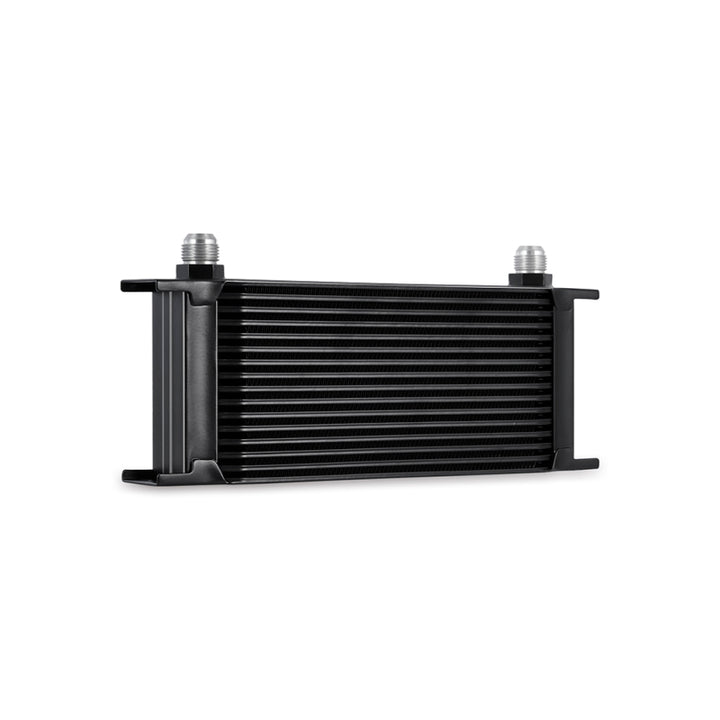 Mishimoto 16-Row Universal Oil Cooler - Black - OneFastShop