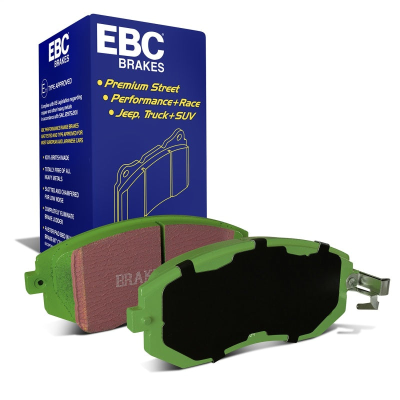 EBC Greenstuff Front Brake Pads - Scion FR-S / Subaru BRZ / Subaru Crosstrek 2011-2026