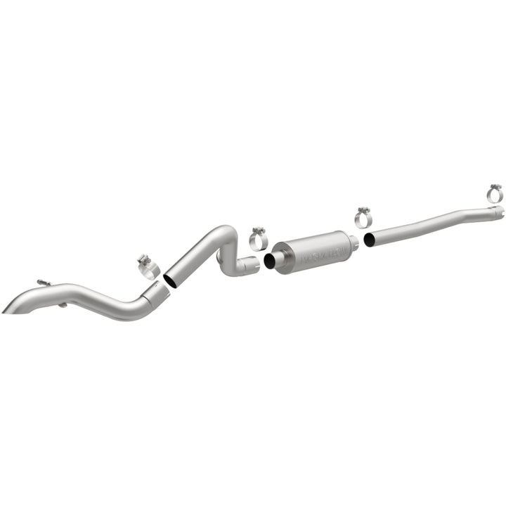 Magnaflow Rock Crawler Series Cat-Back Exhaust System for 12-14 Jeep Wrangler JK V6 3.6L 4dr - OneFastShop