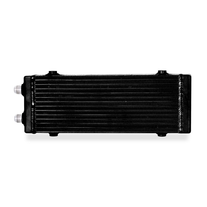 Mishimoto Oil Cooler Universal Medium Dual Pass Black - OneFastShop