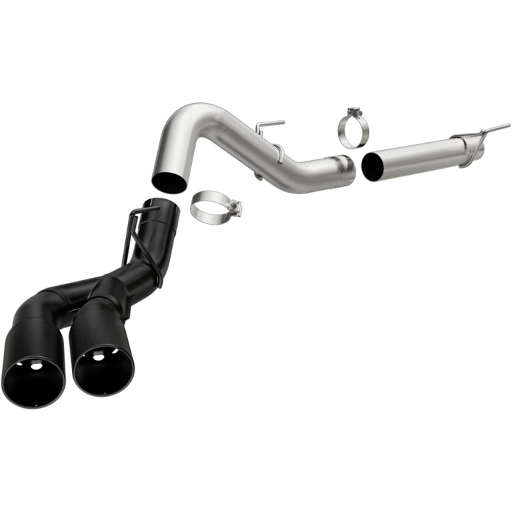 Magnaflow CatBack Exhaust 2018-2020 Ford F-150 V6-3.0L Dual Exit Black Stainless - MF Series - OneFastShop