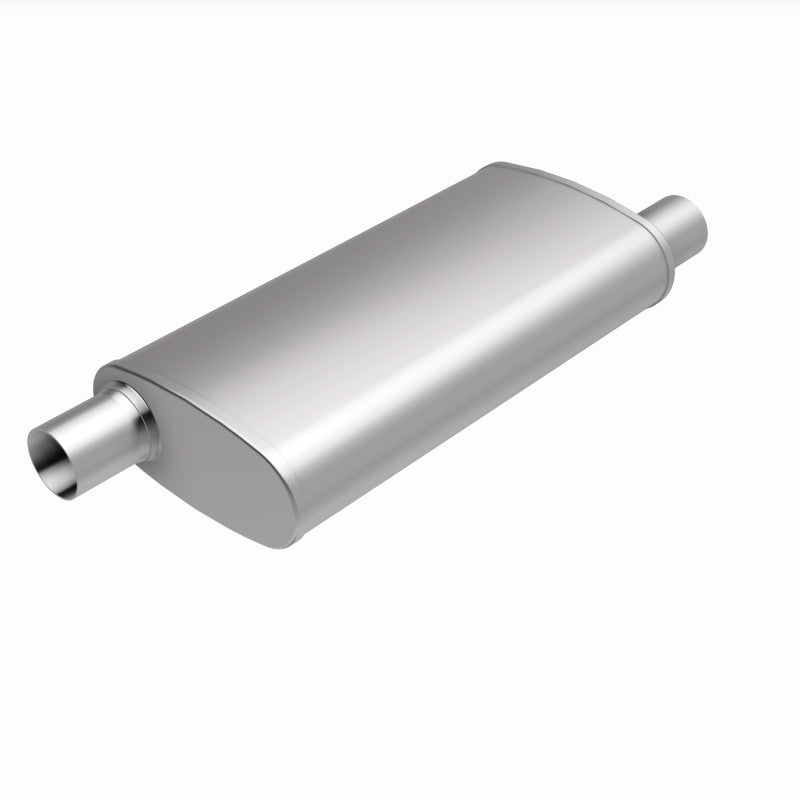 MagnaFlow Stainless Steel Muffler 4X9 Oval 18" - Chevy/GMC - Enhanced Performance