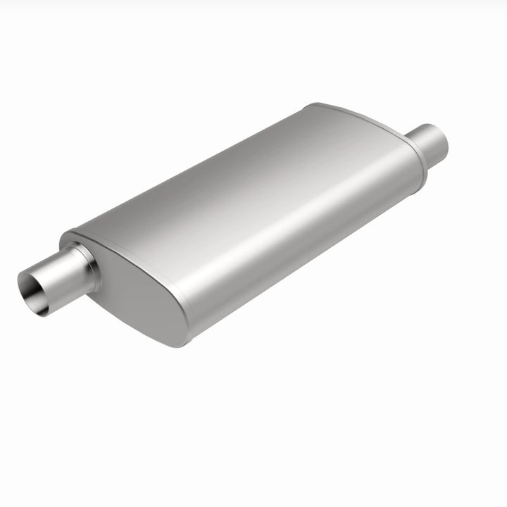 MagnaFlow Stainless Steel Muffler 4X9 Oval 18" - Chevy/GMC - Enhanced Performance
