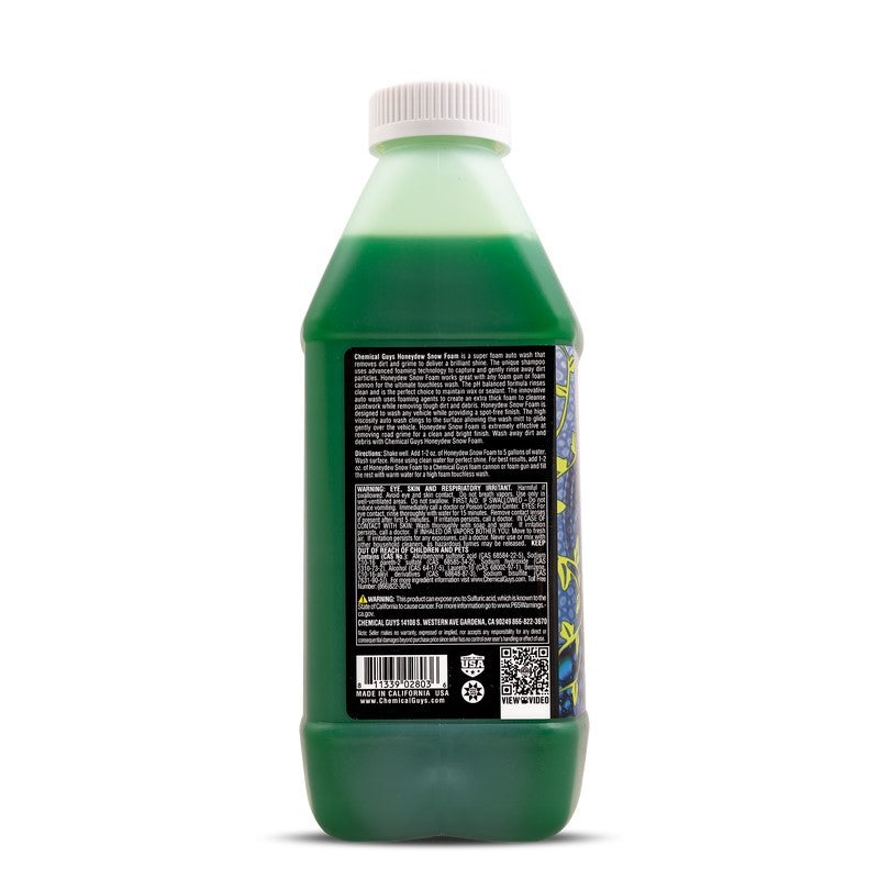 Chemical Guys Auto Wash Foam Shampoo - Honeydew Scent - 64oz