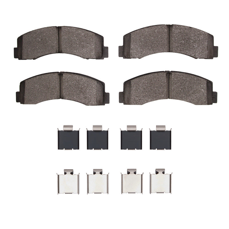 DFC 10-21 Ford Expedition Front Duty Performance Brake Pads and Hardware Kit