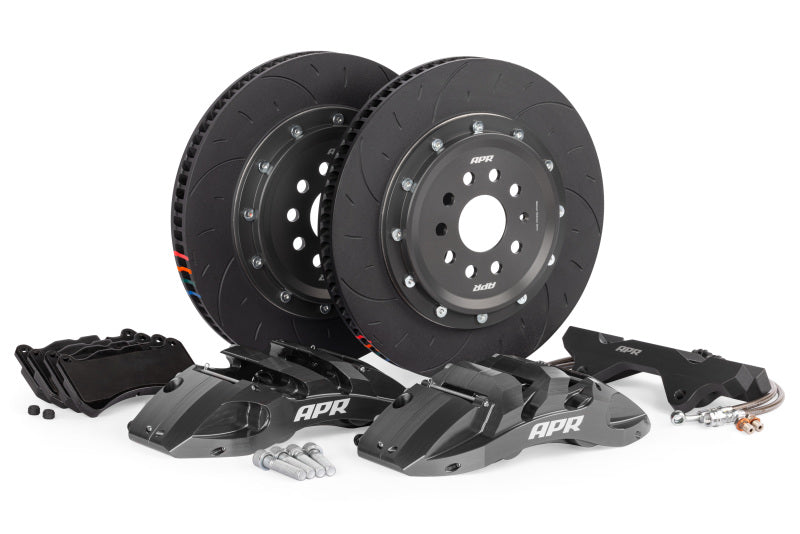 APR 6-Piston Front Big Brake Kit 370x34mm - Audi S3 / Volkswagen Golf R / GTI (MQB) 2015-2025 - Grey