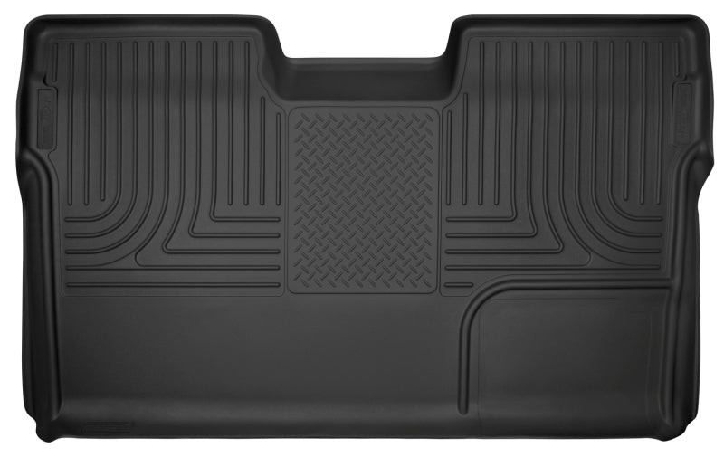 Husky Liners X-Act Contour Second Row Seat Floor Liner - Black Compatible with 09-14 Ford F-150 SuperCrew Cab