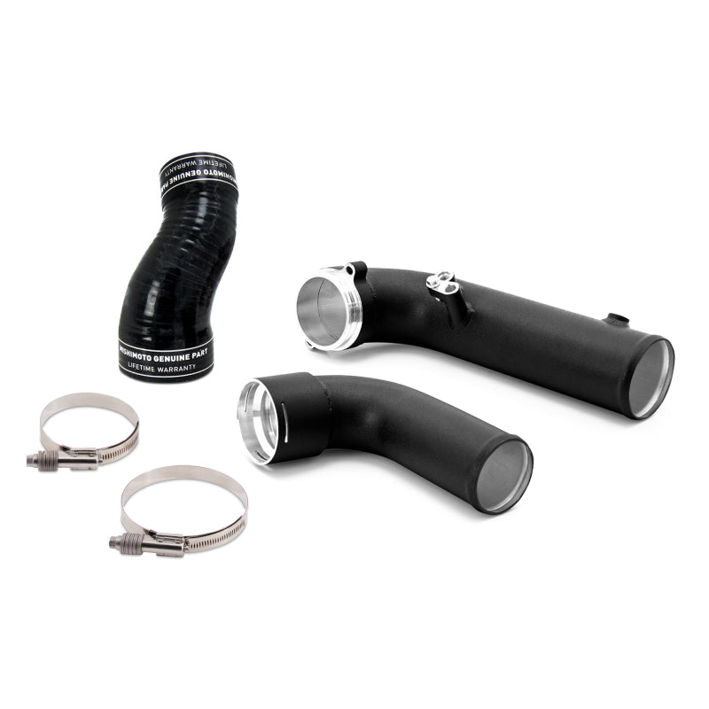 Mishimoto Charge Pipe Kit Micro-Wrinkle Black for 2020+ Toyota GR Supra - OneFastShop
