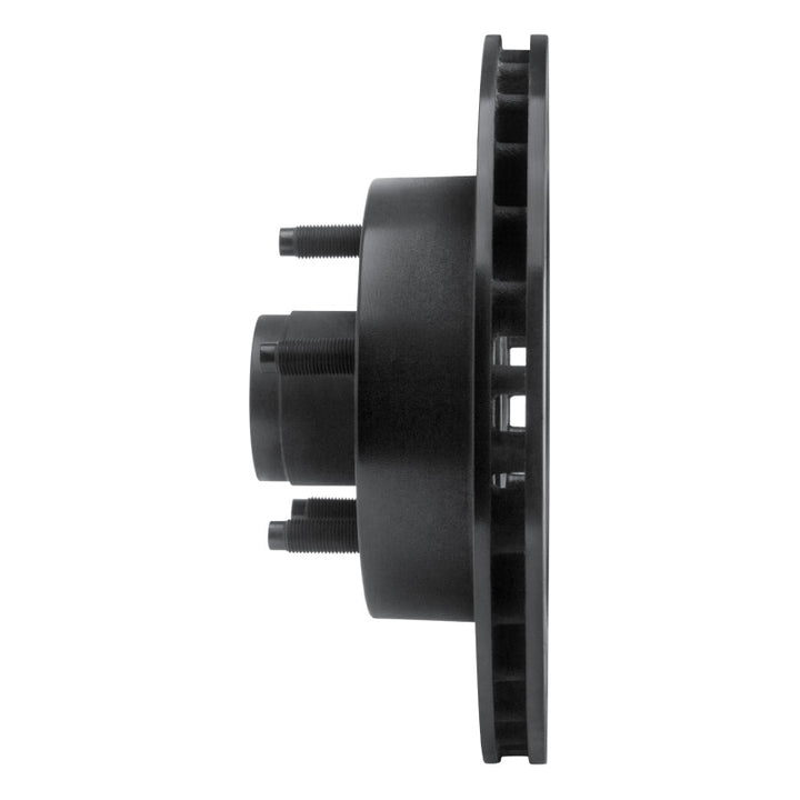 R1 83-94 Ford Ranger (USA/Canada) Front Left Drilled & Slotted Black Brake Rotor