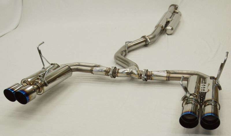 HKS LEGAMAX Sports Cat-Back Exhaust - Subaru WRX (VB) 2022-2025 - Titanium Tips, image 12