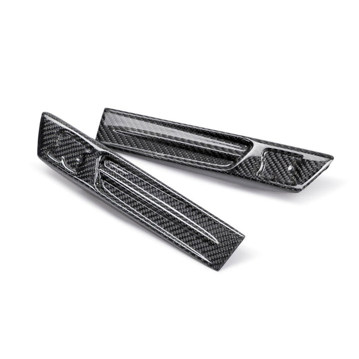 Seibon Carbon Fiber Fender Duct Logos for Nissan GTR R35 (09-10) - OneFastShop