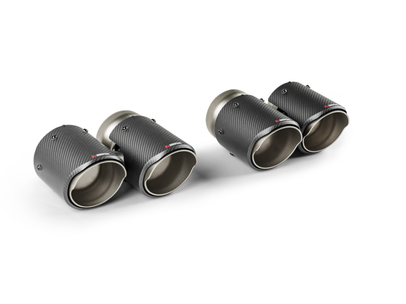Akrapovic Carbon Fiber Round Tail Pipe Set for BMW M5 2024+ (G90,G99) - OneFastShop