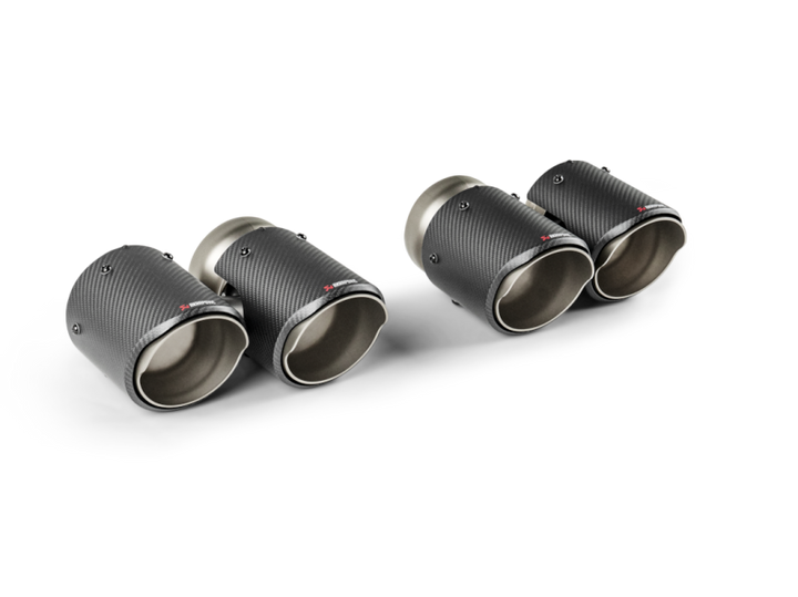 Akrapovic Carbon Fiber Round Tail Pipe Set for BMW M5 2024+ (G90,G99) - OneFastShop