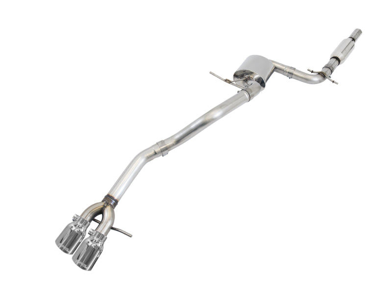 AWE Tuning Track Edition Exhaust with Polished Silver Tips for Mk5 Jetta Mk6 Sportwagen 2.5L