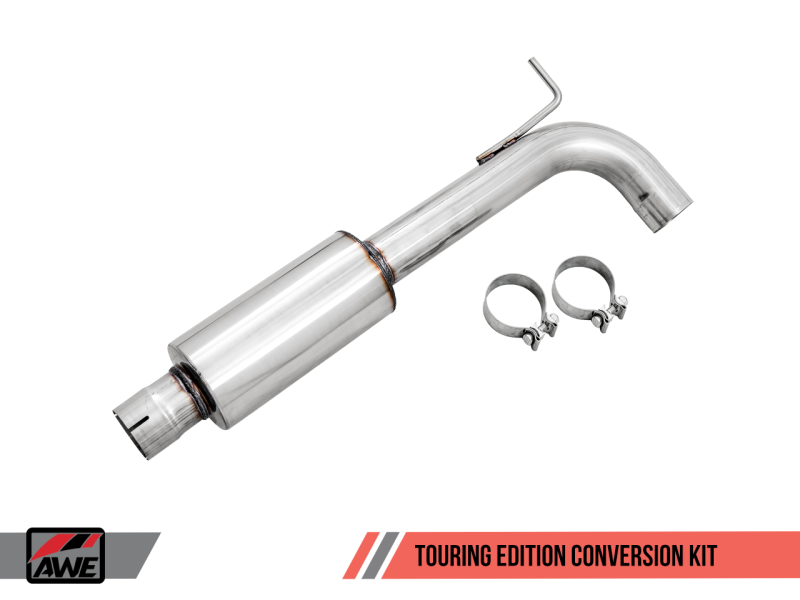 AWE Tuning Volkswagen GTI MK7.5 2.0T Touring Edition Exhaust w/Chrome Silver Tips 102mm.