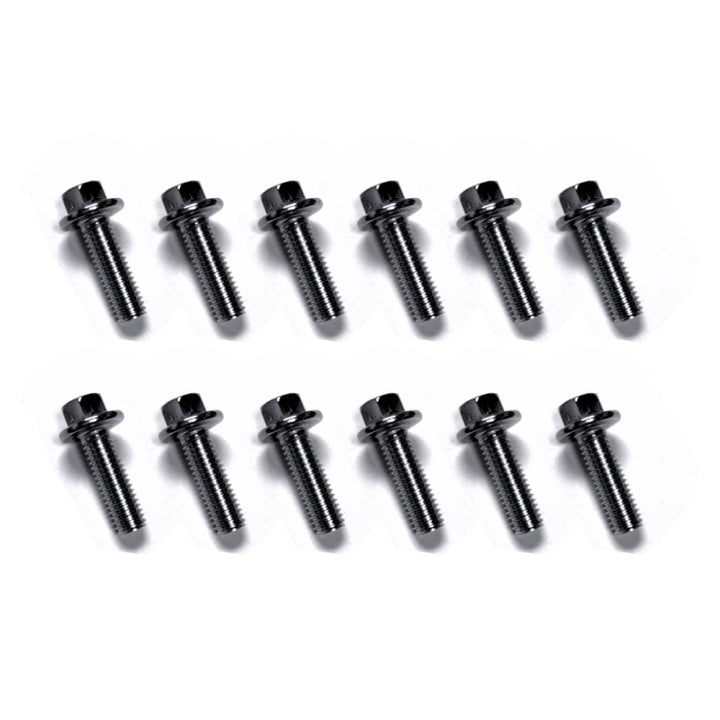 Kooks Header Bolts and Locking Hardware LS Engine M8 x 1.25 x 25mm Bolts Qty 12