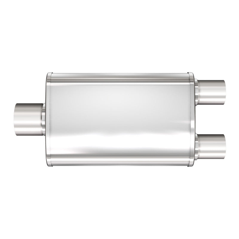 MagnaFlow Performance Muffler 4X9 SS Trb 18 3/2.5 - Various Chevy, Dodge, Ford, GMC