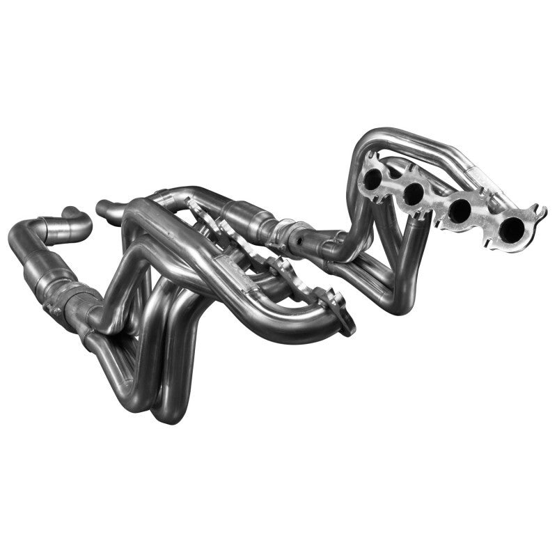 Kooks 2024 SS Headers for Mustang GT/D.H. 5.0L 4V with 2 in. x 3 in. H.O Green Catted Connection Pipe - OneFastShop