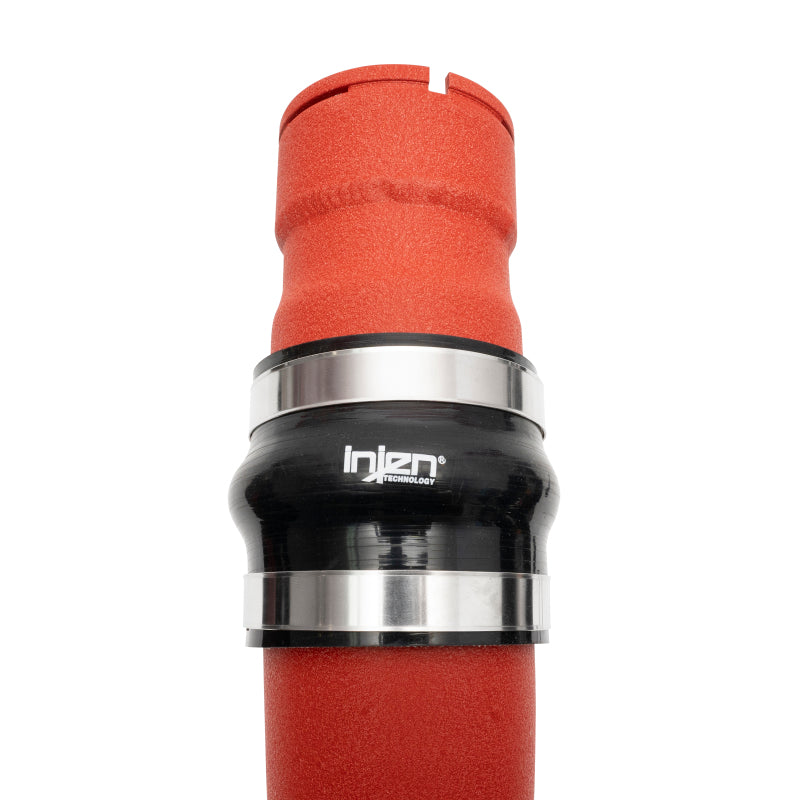 Injen Wrinkle Red Intercooler Piping Kit for Ford V8-6.7L Turbo Diesel (17-22) - OneFastShop