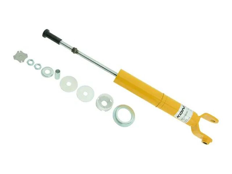 KONI Sport Yellow Rear Shock Absorber Twin Tube Hydraulic Externally Adjustable Low Pressure Gas Fits 2000-2009 Honda S2000 Base CR - OneFastShop