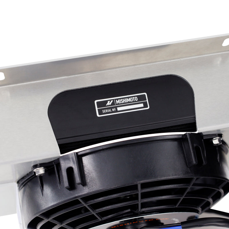 Mishimoto Universal Oil Cooler Kit with 25-Row Cooler and 1x 8in Fan
