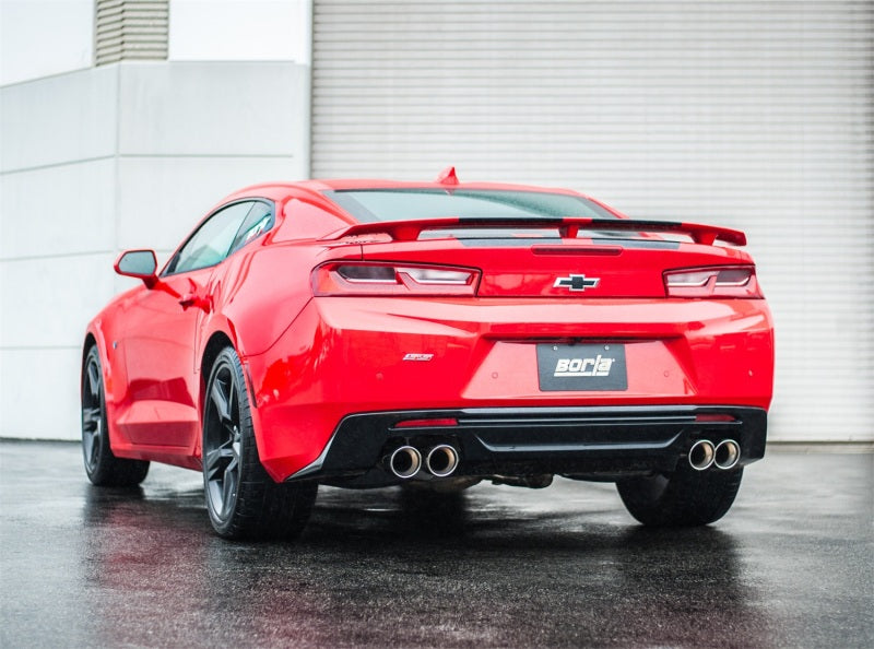 Borla Atak Rear Section Exhaust 6.2L for 16 Chevy Camaro SS