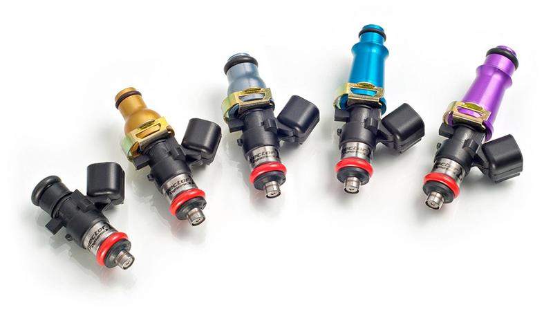 Injector Dynamics ID1300-XDS Fuel Injectors and Top-Feed Rails - Subaru Impreza WRX STI 2004-2006 - Set of 4