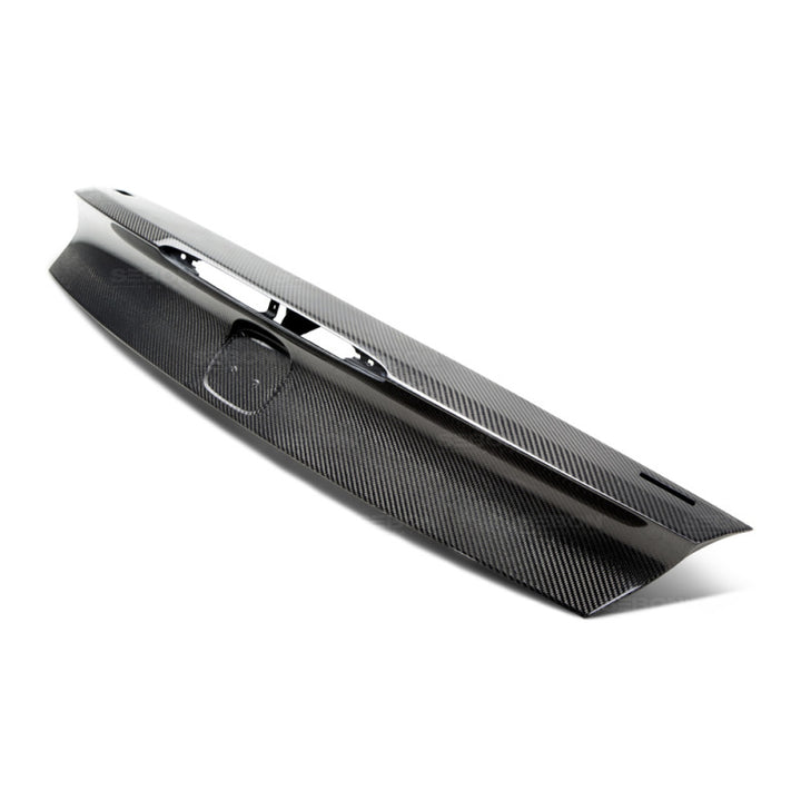 Seibon Carbon Fiber Trunk Garnish for 14-15 Honda Civic Si Coupe - OneFastShop